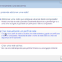 #04 - Escolha a opção Criar manualmente um perfil de rede